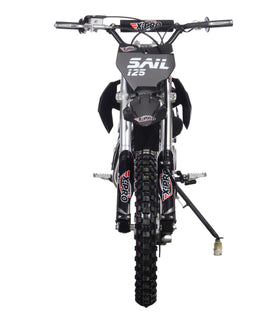 Free Shipping! X-PRO  Sail 125 125cc Dirt Bike with 4-speed Manual Transmission! Kick Start, Big 17in/14in Tires! Zongshen Brand Engine!