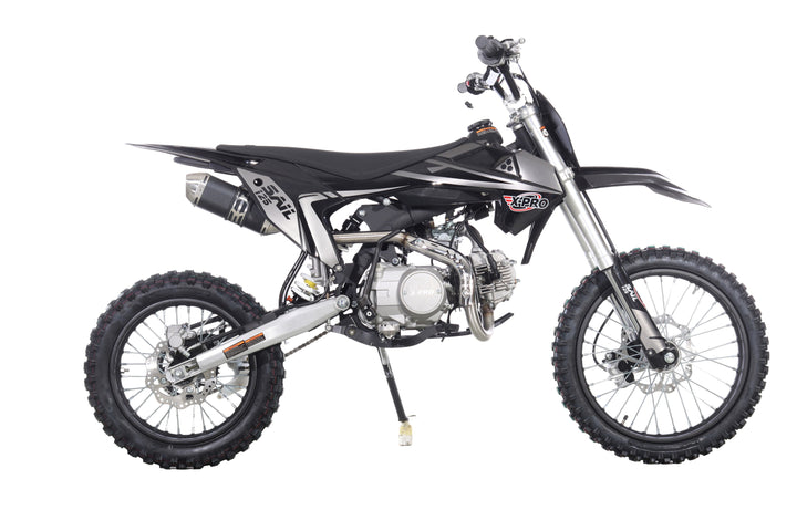 Free Shipping! X-PRO  Sail 125 125cc Dirt Bike with 4-speed Manual Transmission! Kick Start, Big 17in/14in Tires! Zongshen Brand Engine!