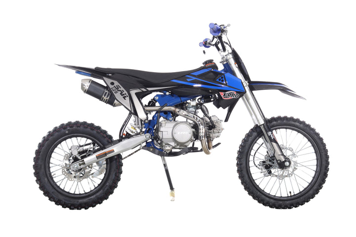 Free Shipping! X-PRO  Sail 125 125cc Dirt Bike with 4-speed Manual Transmission! Kick Start, Big 17in/14in Tires! Zongshen Brand Engine!