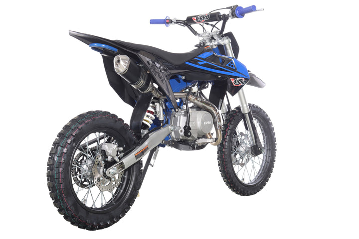 Free Shipping! X-PRO  Sail 125 125cc Dirt Bike with 4-speed Manual Transmission! Kick Start, Big 17in/14in Tires! Zongshen Brand Engine!