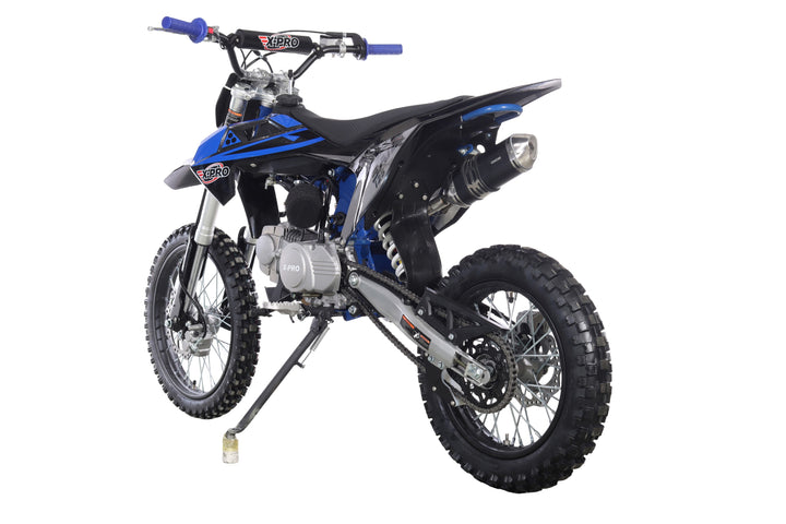 Free Shipping! X-PRO  Sail 125 125cc Dirt Bike with 4-speed Manual Transmission! Kick Start, Big 17in/14in Tires! Zongshen Brand Engine!