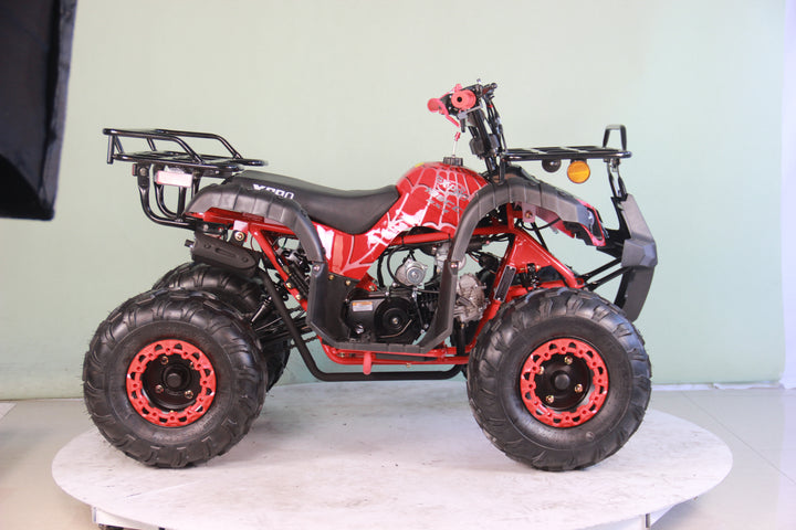 Free shipping! X-PRO Hawk 125cc ATV with Automatic Transmission w/Reverse,  LED Headlights, Remote Control! Big 19in/18inTires!