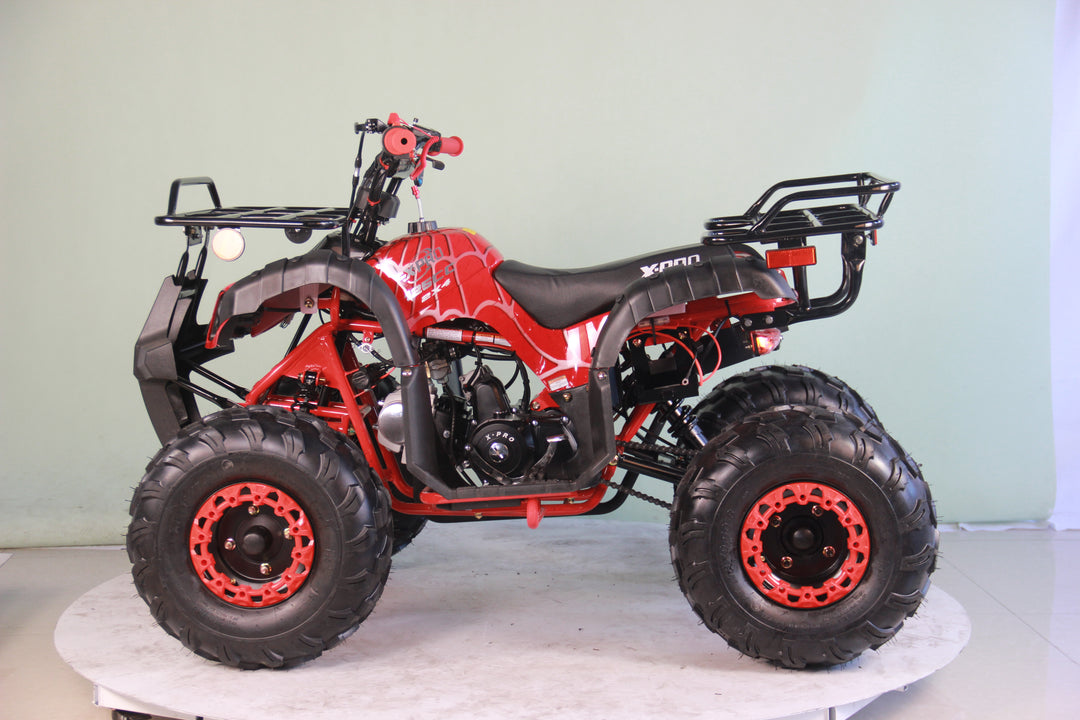 Free shipping! X-PRO Hawk 125cc ATV with Automatic Transmission w/Reverse,  LED Headlights, Remote Control! Big 19in/18inTires!