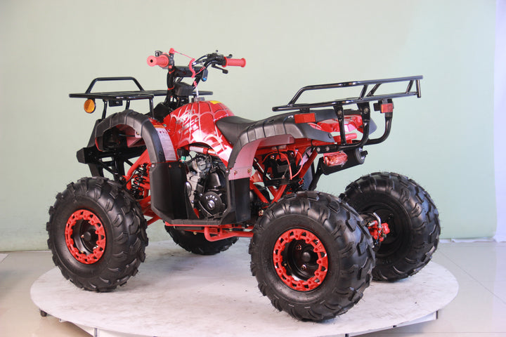 Free shipping! X-PRO Hawk 125cc ATV with Automatic Transmission w/Reverse,  LED Headlights, Remote Control! Big 19in/18inTires!