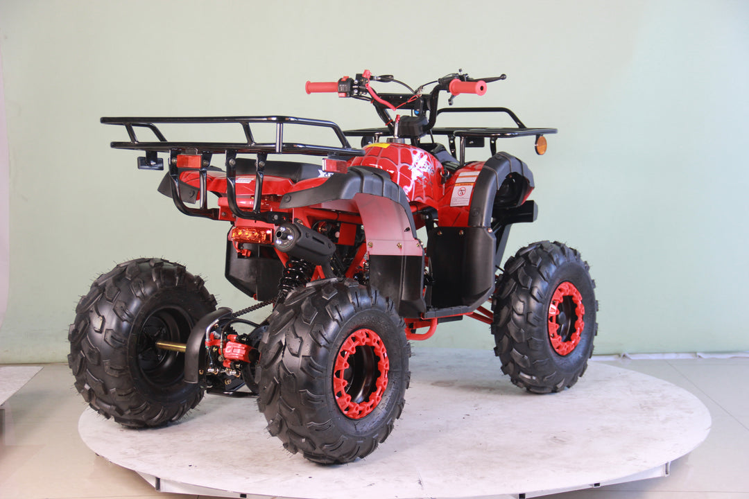 Free shipping! X-PRO Hawk 125cc ATV with Automatic Transmission w/Reverse,  LED Headlights, Remote Control! Big 19in/18inTires!