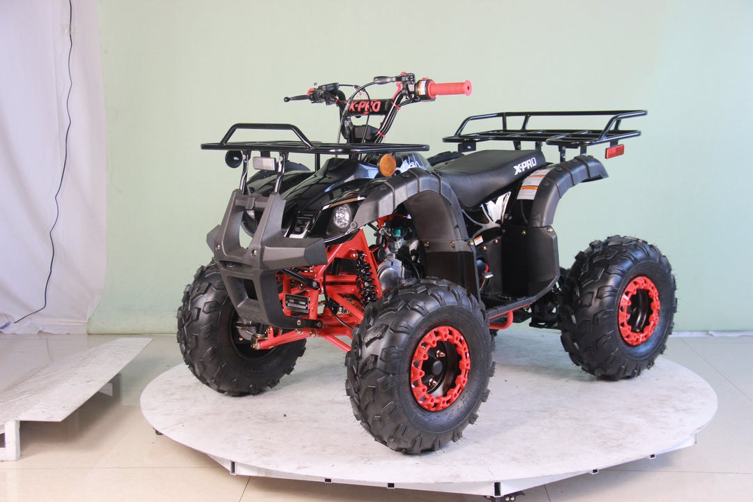 Free shipping! X-PRO Hawk 125cc ATV with Automatic Transmission w/Reverse,  LED Headlights, Remote Control! Big 19in/18inTires!