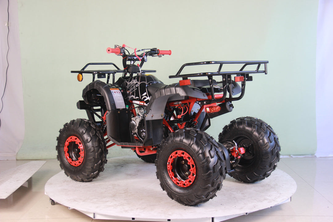 Free shipping! X-PRO Hawk 125cc ATV with Automatic Transmission w/Reverse,  LED Headlights, Remote Control! Big 19in/18inTires!
