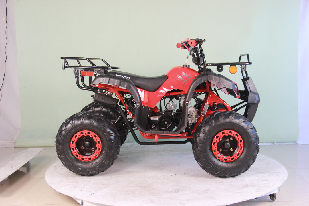 Free shipping! X-PRO Hawk 125cc ATV with Automatic Transmission w/Reverse,  LED Headlights, Remote Control! Big 19in/18inTires!