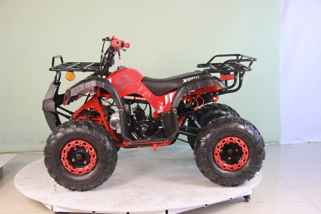 Free shipping! X-PRO Hawk 125cc ATV with Automatic Transmission w/Reverse,  LED Headlights, Remote Control! Big 19in/18inTires!