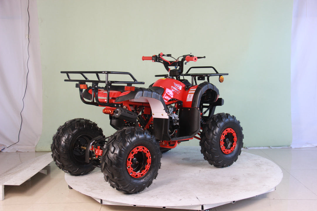 Free shipping! X-PRO Hawk 125cc ATV with Automatic Transmission w/Reverse,  LED Headlights, Remote Control! Big 19in/18inTires!