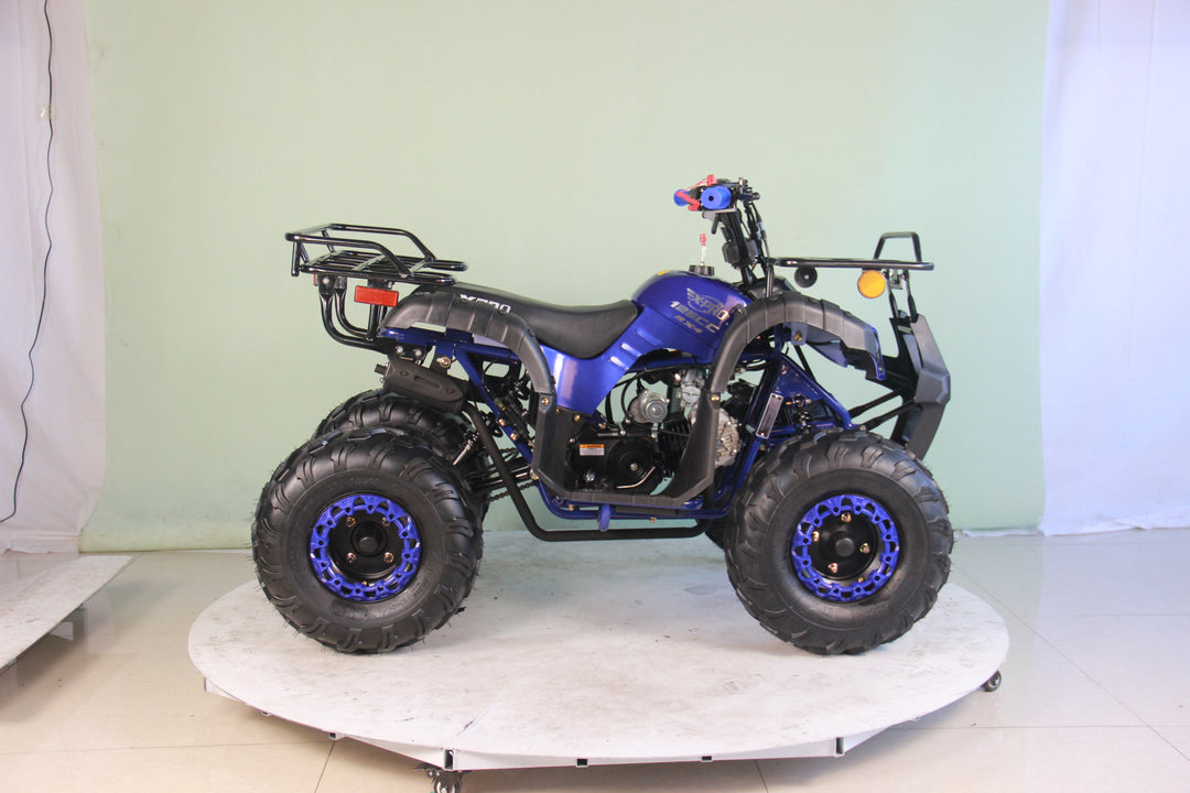 Free shipping! X-PRO Hawk 125cc ATV with Automatic Transmission w/Reverse,  LED Headlights, Remote Control! Big 19in/18inTires!