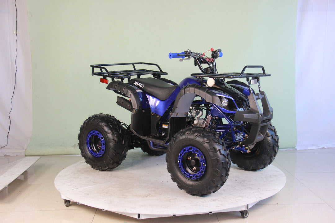 Free shipping! X-PRO Hawk 125cc ATV with Automatic Transmission w/Reverse,  LED Headlights, Remote Control! Big 19in/18inTires!