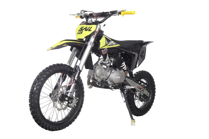 Free Shipping! X-PRO  Sail 125 125cc Dirt Bike with 4-speed Manual Transmission! Kick Start, Big 17in/14in Tires! Zongshen Brand Engine!