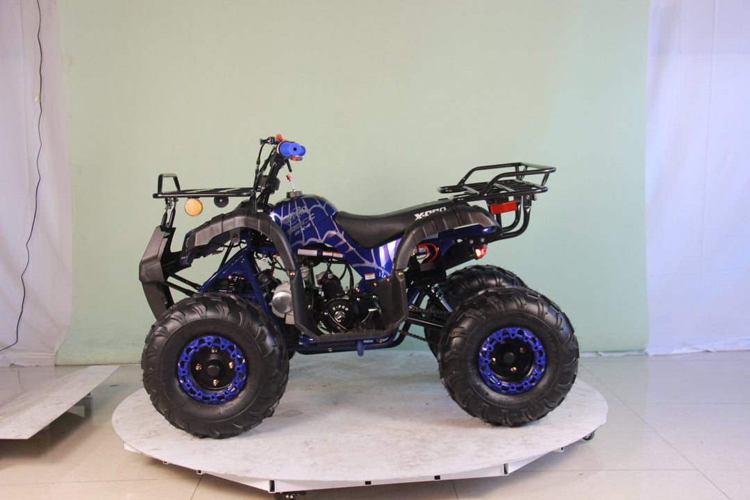 Free shipping! X-PRO Hawk 125cc ATV with Automatic Transmission w/Reverse,  LED Headlights, Remote Control! Big 19in/18inTires!