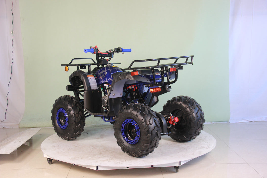 Free shipping! X-PRO Hawk 125cc ATV with Automatic Transmission w/Reverse,  LED Headlights, Remote Control! Big 19in/18inTires!
