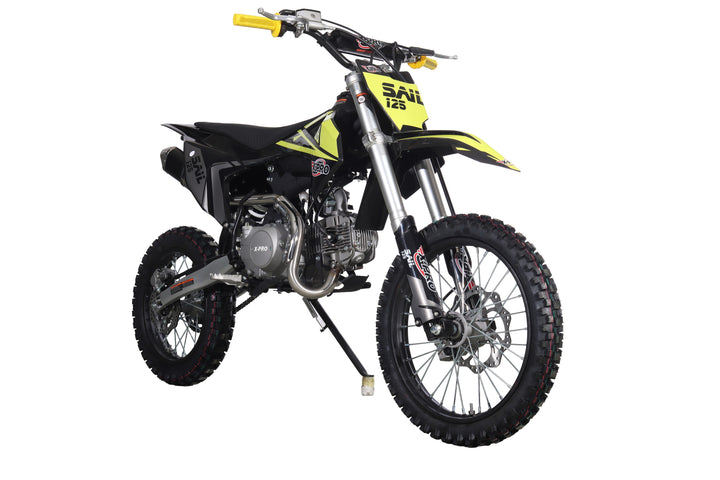 Free Shipping! X-PRO  Sail 125 125cc Dirt Bike with 4-speed Manual Transmission! Kick Start, Big 17in/14in Tires! Zongshen Brand Engine!