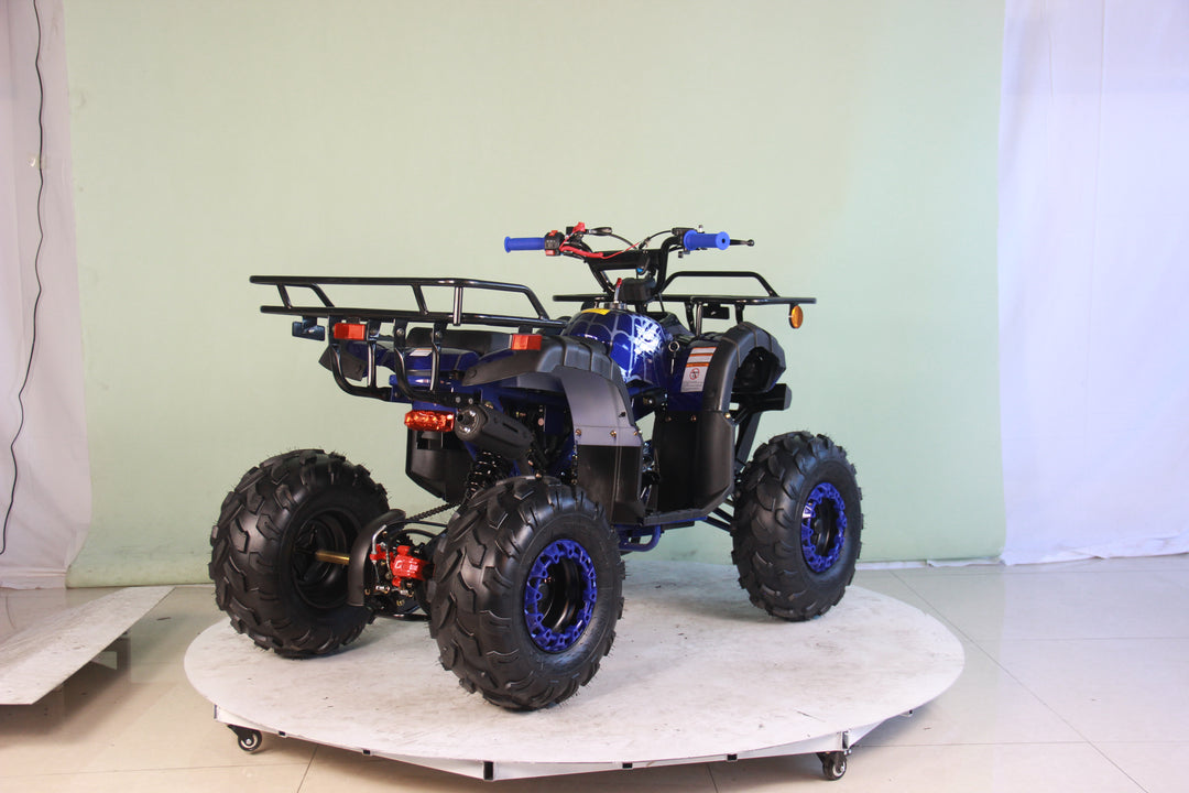 Free shipping! X-PRO Hawk 125cc ATV with Automatic Transmission w/Reverse,  LED Headlights, Remote Control! Big 19in/18inTires!