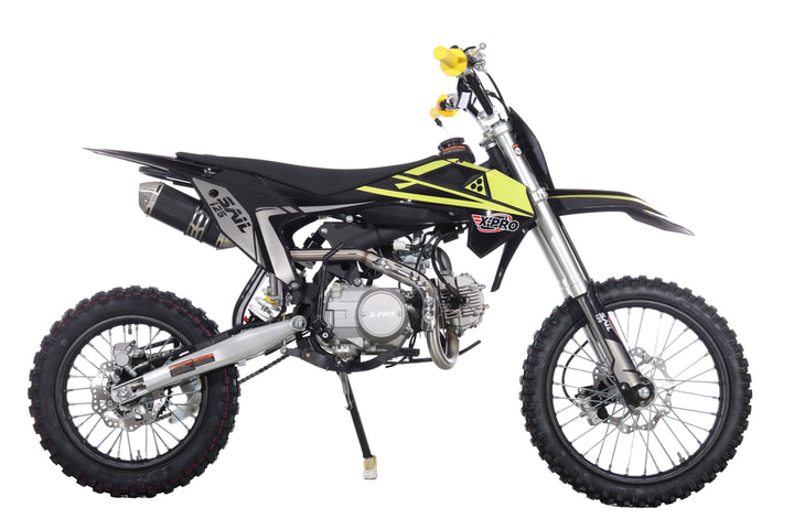 Free Shipping! X-PRO  Sail 125 125cc Dirt Bike with 4-speed Manual Transmission! Kick Start, Big 17in/14in Tires! Zongshen Brand Engine!