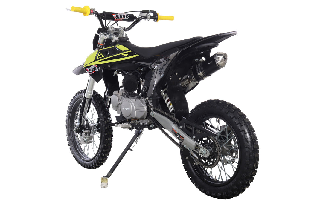 Free Shipping! X-PRO  Sail 125 125cc Dirt Bike with 4-speed Manual Transmission! Kick Start, Big 17in/14in Tires! Zongshen Brand Engine!