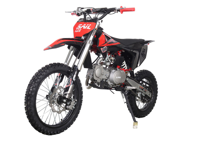 Free Shipping! X-PRO  Sail 125 125cc Dirt Bike with 4-speed Manual Transmission! Kick Start, Big 17in/14in Tires! Zongshen Brand Engine!