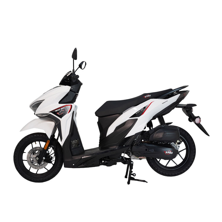 Free Shipping! X-PRO Tinian 200 EFI Electronic Fuel Injection Scooter with CVT Transmission, 14" Alloy Wheels, LED Headlights!