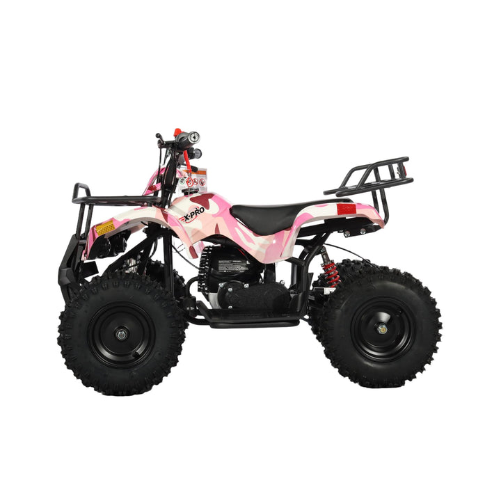 Free Shipping! X-PRO SCOUT 40cc ATV with Chain Transmission, Pull start! Disc Brake! 6in Tires!