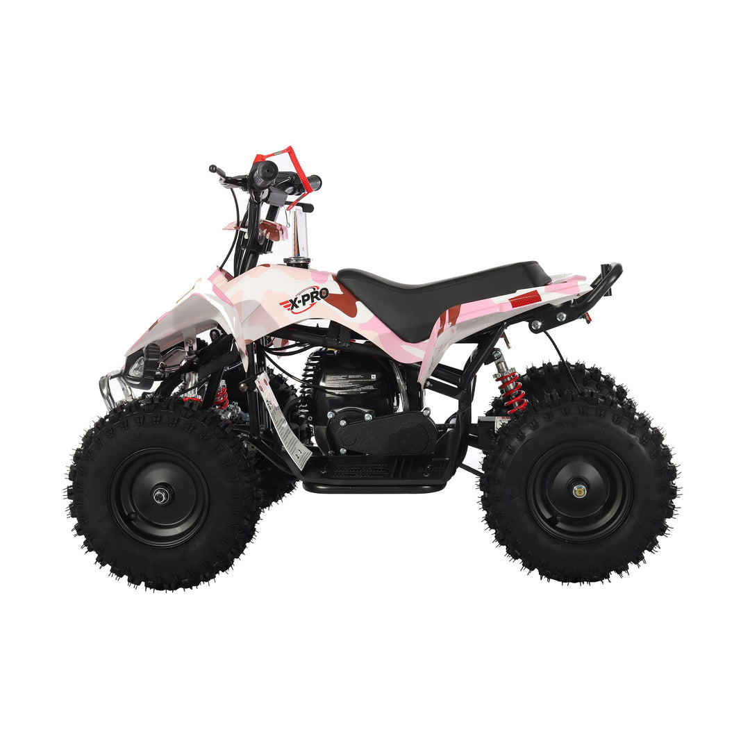 Free Shipping! X-PRO Thunder 40cc ATV with Chain Transmission, Pull start! Disc Brake! 6in Tires!