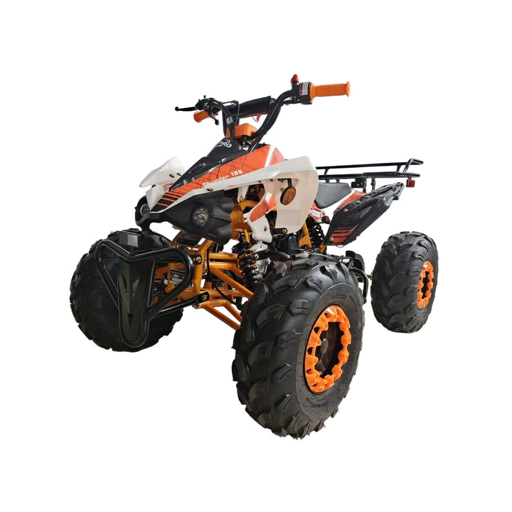 Free shipping! X-PRO Thunder 125cc ATV with Automatic Transmission w/Reverse, LED Headlights, Big 19in/18in Tires!