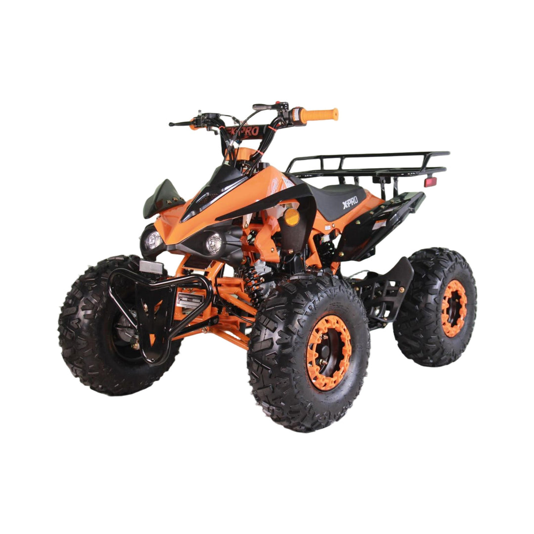 Free shipping! X-PRO Blast 125cc ATV with Automatic Transmission w/Reverse, LED Headlights, Big 19in/18in Tires!