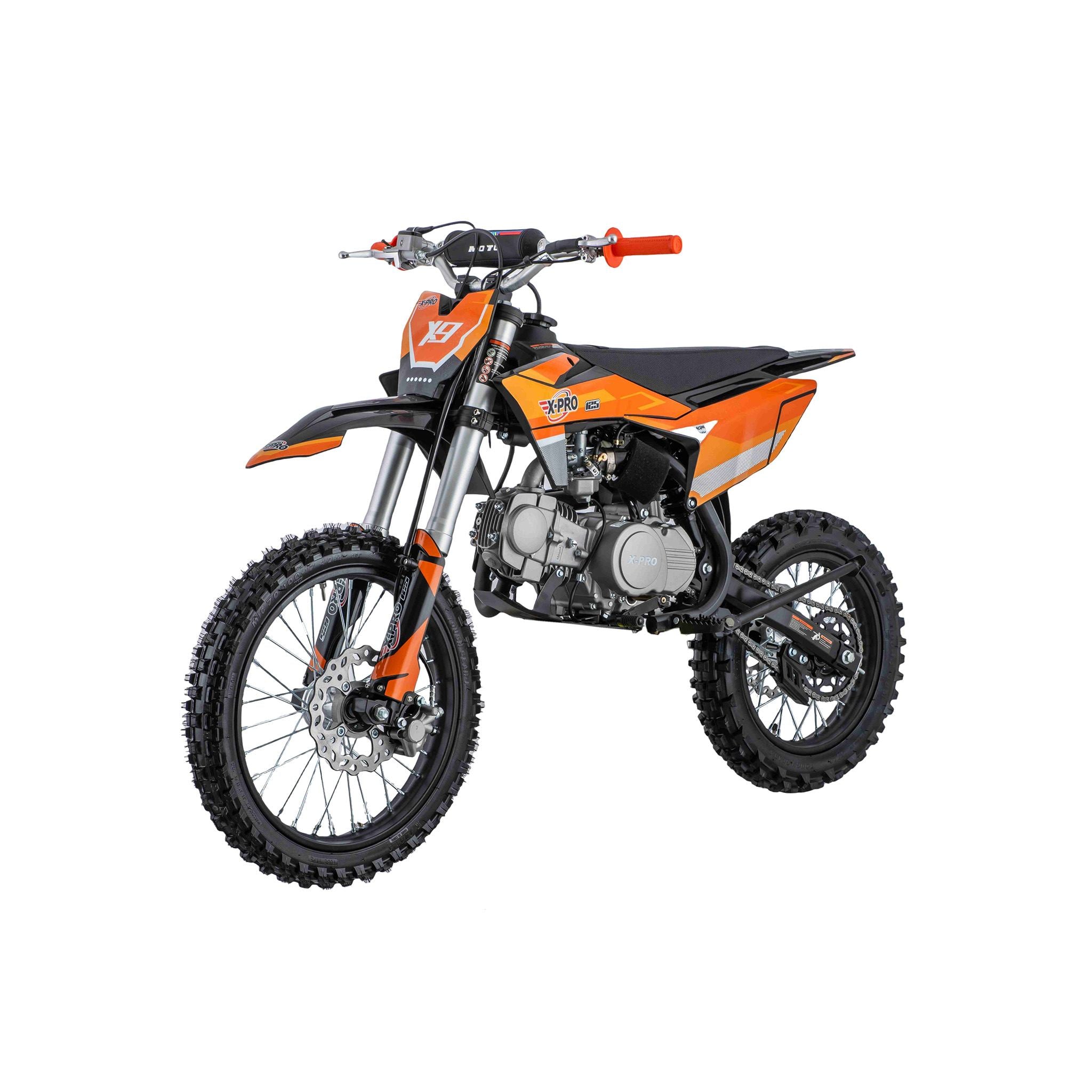 Free Shipping! X-PRO X9 125cc Dirt Bike with 4-Speed Manual