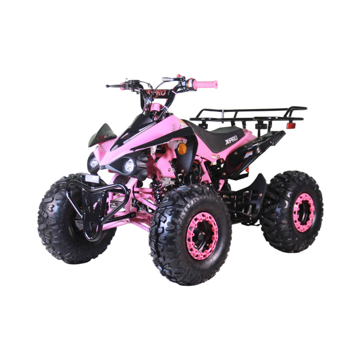 Free shipping! X-PRO Blast 125cc ATV with Automatic Transmission w/Reverse, LED Headlights, Big 19in/18in Tires!