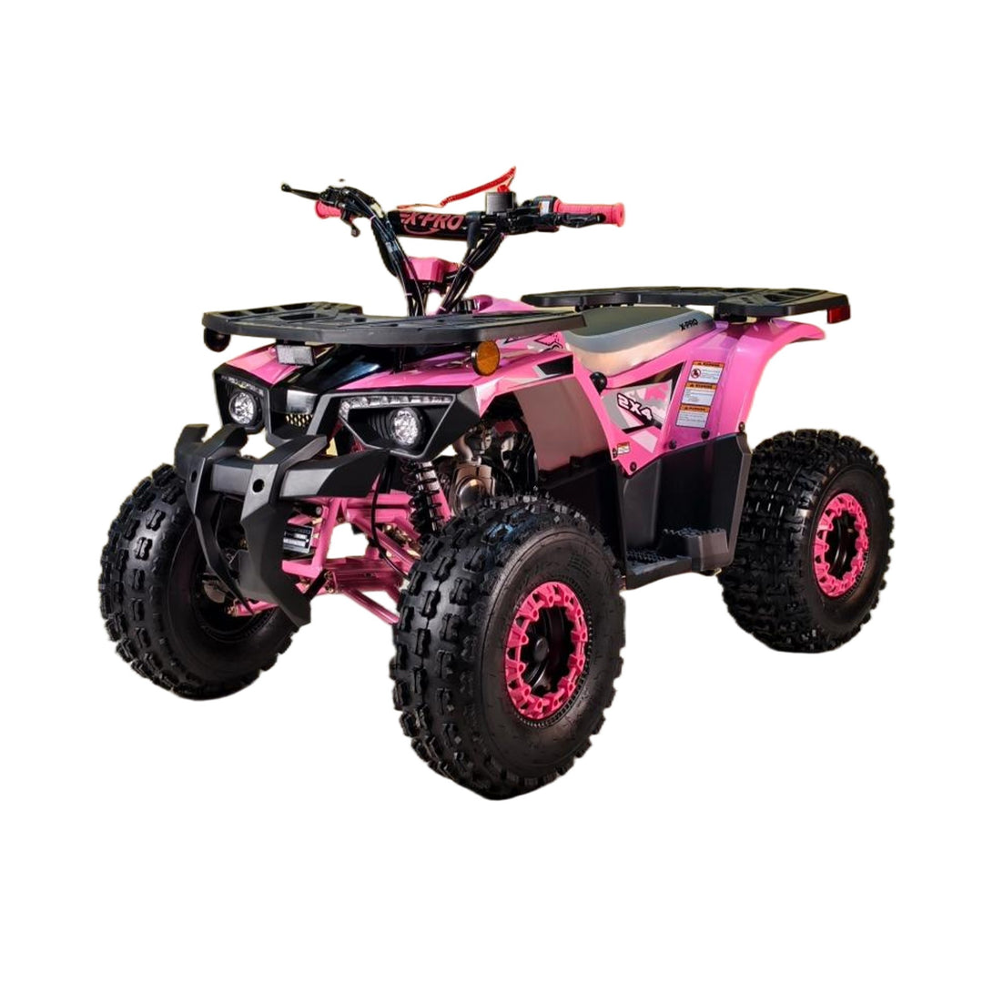 Free Shipping! X-PRO Orca 125cc ATV with Automatic Transmission w/Reverse, LED Headlights, Electric Start, Big 19"/18" Tires!