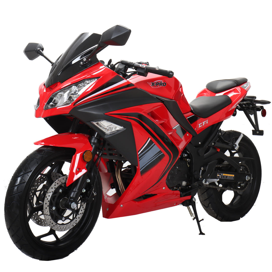 Free Shipping! X-PRO Roaster 250 Electronic Fuel Injection Street Motorcycle with 6-Speed Manual Transmission, Electric Start! 17in Wheels! Assembled In Crate!