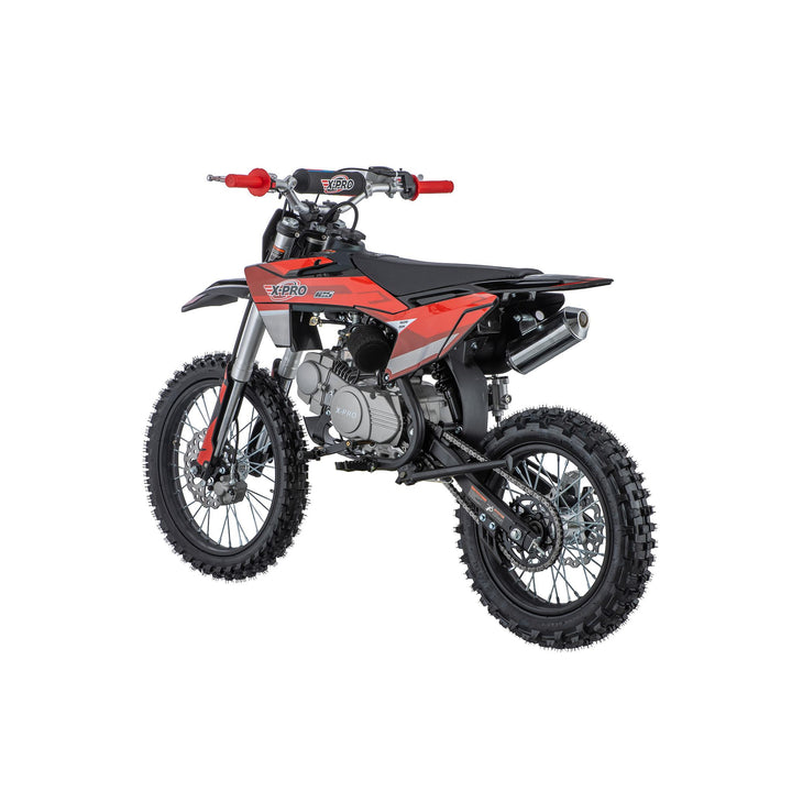 Free Shipping! X-PRO X9 125cc Dirt Bike with 4-Speed Manual Transmission, Kick Start, Big 17in/14in Tires! Zongshen Brand Engine!
