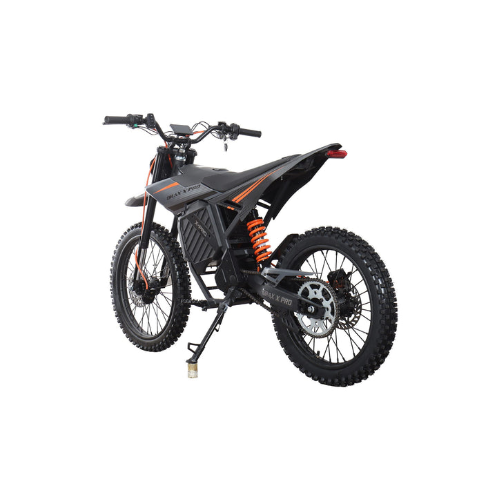 Free Shipping! X-PRO DRAX X PRO 6600W 72V/30AH Teens Adults Electric Dirt Bike with Front LED Light! 19"/17" Wheels!