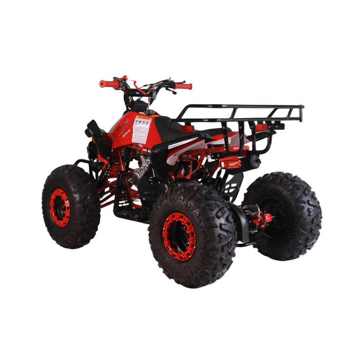 Free shipping! X-PRO Blast 125cc ATV with Automatic Transmission w/Reverse, LED Headlights, Big 19in/18in Tires!