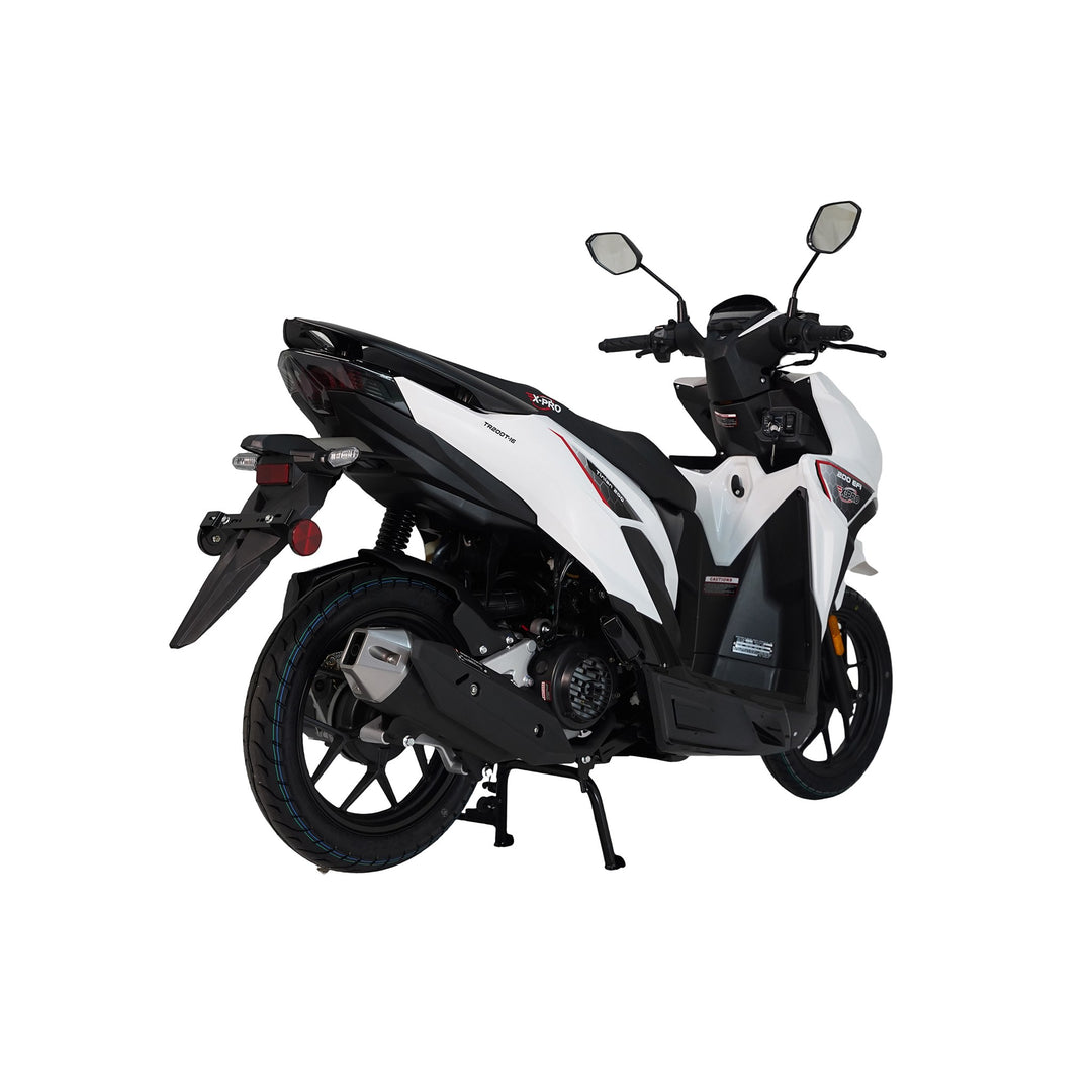 Free Shipping! X-PRO Tinian 200 EFI Electronic Fuel Injection Scooter with CVT Transmission, 14" Alloy Wheels, LED Headlights!