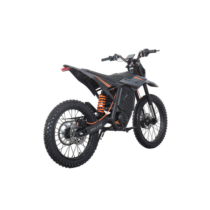 Free Shipping! X-PRO DRAX X PRO 6600W 72V/30AH Teens Adults Electric Dirt Bike with Front LED Light! 19"/17" Wheels!
