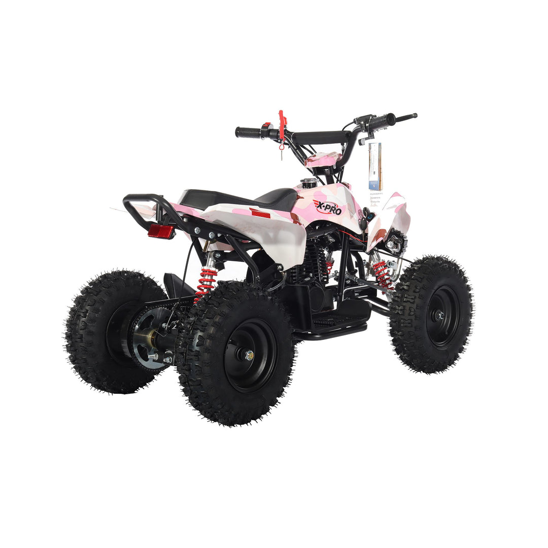 Free Shipping! X-PRO Thunder 40cc ATV with Chain Transmission, Pull start! Disc Brake! 6in Tires!
