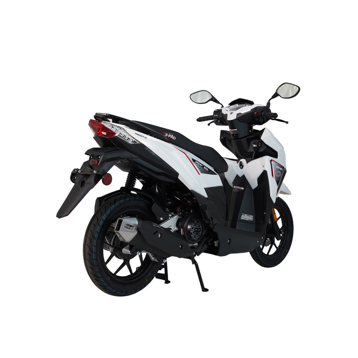 Free Shipping! X-PRO Saipan 200 EFI Electronic Fuel Injection Scooter with CVT Transmission, 14" Alloy Wheels, LED Headlights!