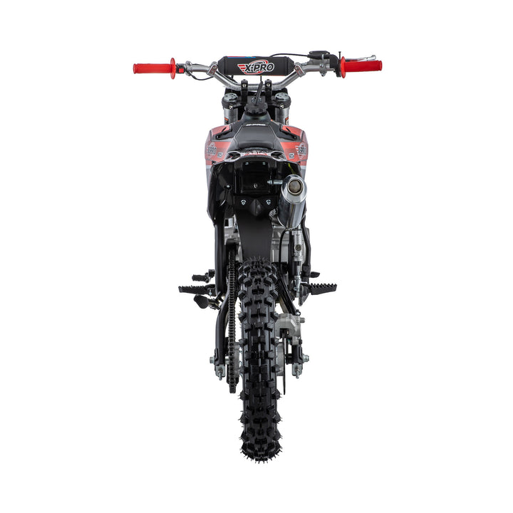 Free Shipping! X-PRO X9 125cc Dirt Bike with 4-Speed Manual Transmission, Kick Start, Big 17in/14in Tires! Zongshen Brand Engine!