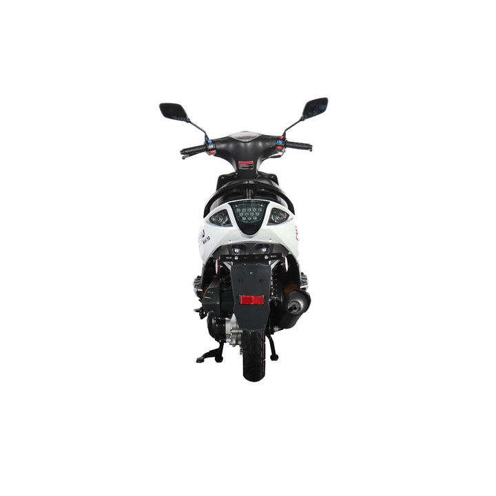 Free Shipping! X-PRO Bali 50cc Moped Scooter with 10" Wheels! Electric/Kick Start! Large LED Headlights!