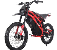 Free Shipping! X-PRO 4000W 60V 27AH Teens Adults Electric Dirt Bike with Front LED Light! 19/17 Wheels!