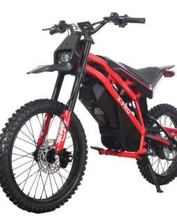 Free Shipping! X-PRO 4000W 60V 27AH Teens Adults Electric Dirt Bike with Front LED Light! 19/17 Wheels!