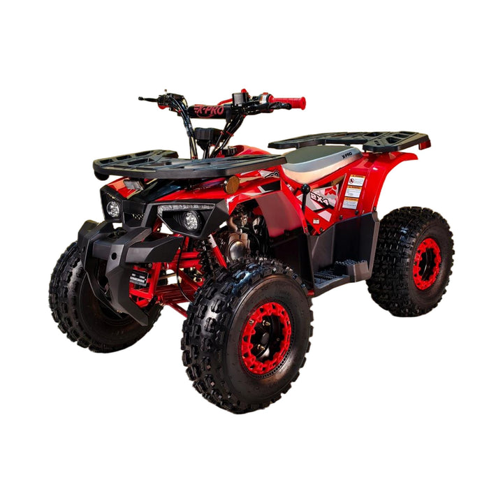 Free Shipping! X-PRO Orca 125cc ATV with Automatic Transmission w/Reverse, LED Headlights, Electric Start, Big 19"/18" Tires!