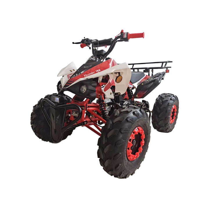Free shipping! X-PRO Thunder 125cc ATV with Automatic Transmission w/Reverse, LED Headlights, Big 19in/18in Tires!