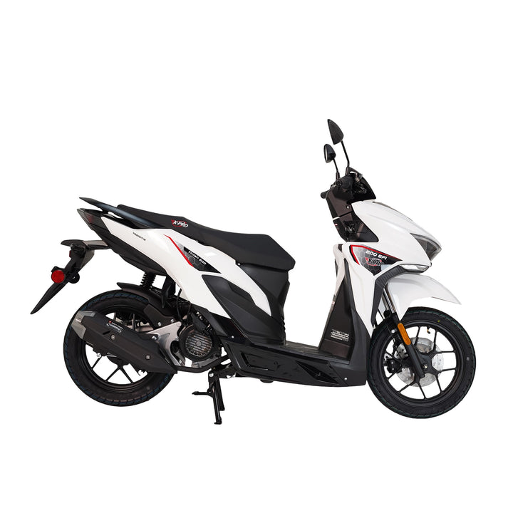 Free Shipping! X-PRO Tinian 200 EFI Electronic Fuel Injection Scooter with CVT Transmission, 14" Alloy Wheels, LED Headlights!