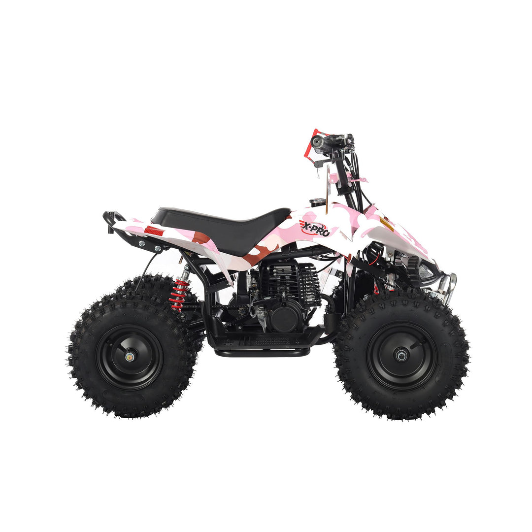 Free Shipping! X-PRO Thunder 40cc ATV with Chain Transmission, Pull start! Disc Brake! 6in Tires!