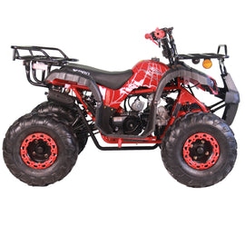 Free shipping! X-PRO Hawk 125cc ATV with Automatic Transmission w/Reverse,  LED Headlights, Remote Control! Big 19"/18"Tires!