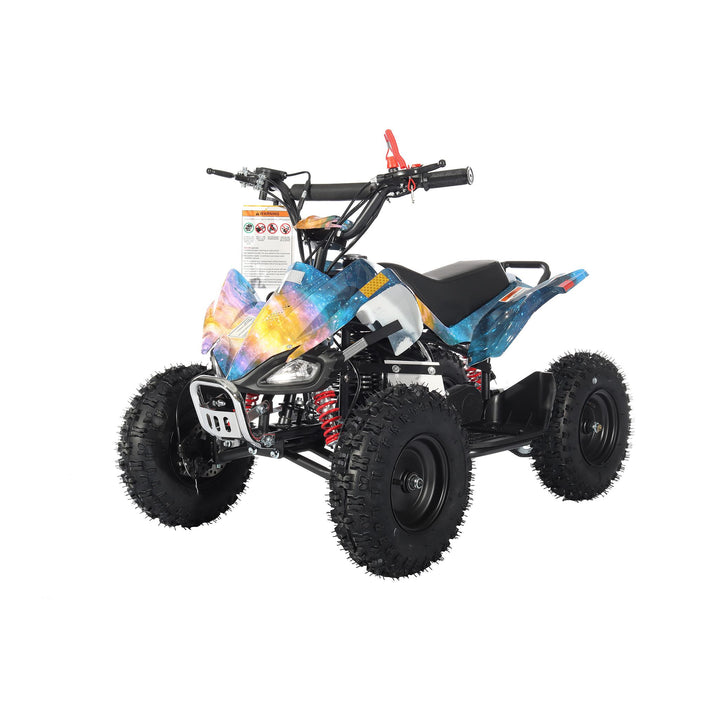Free Shipping! X-PRO Thunder 40cc ATV with Chain Transmission, Pull start! Disc Brake! 6in Tires!